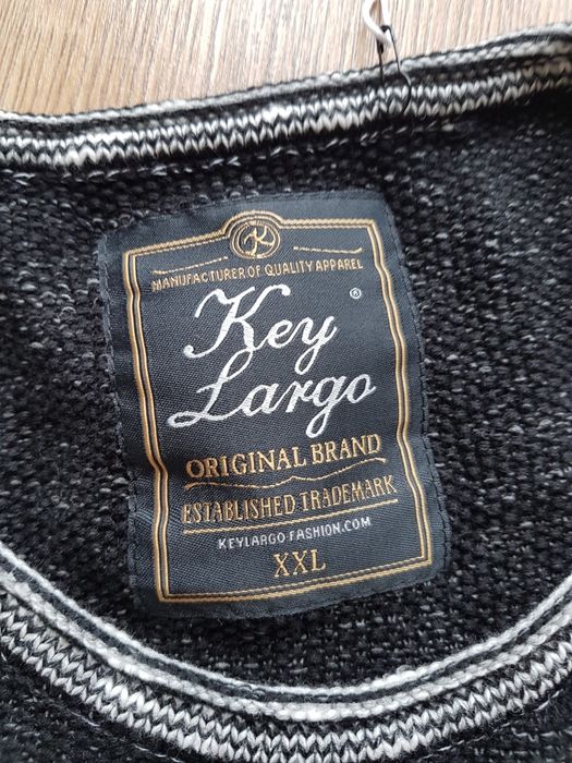 XL Key Largo sweterek męski sweter bawełna bawełniany 
Nowy bez papi