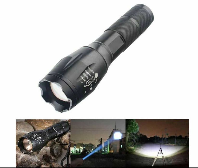 Lanterna 5000 lm - nova - zoom 2000 - Alonefire XML - T6