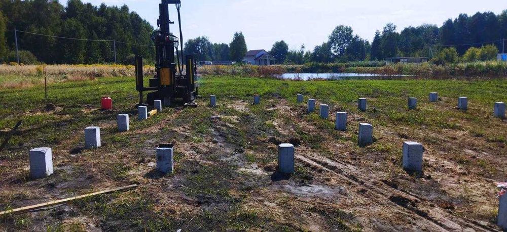 Палі залізобетонні з установкою від виробника Мініпайл