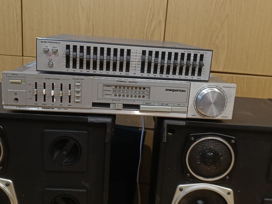 Продам колонки и усилитель звука