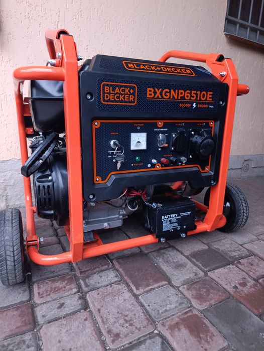 Генератор Black & Decker 6,5кВт