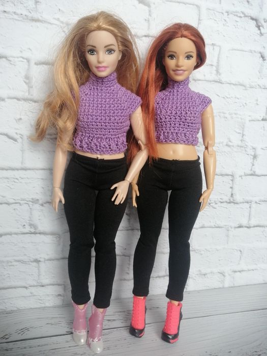 кофта одяг барбі пишка curvy