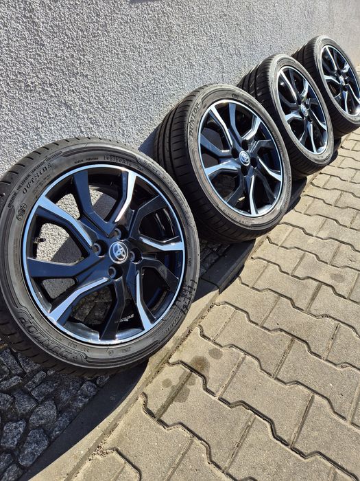 Koła Toyota Yaris Aygo felgi  4x100 opony  195/50/16 Dunlop 4szt