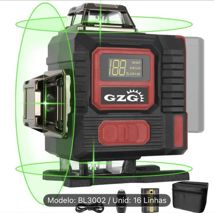 Nivel laser 16 linhas NOVO