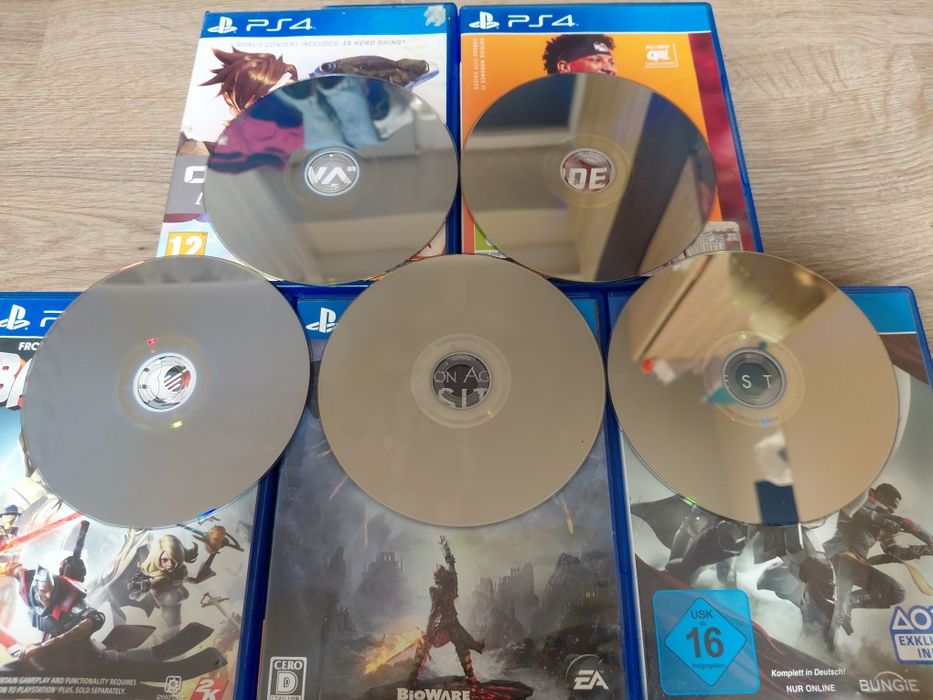 Лот 21 ігор для sony PSP, PS4 Destiny, Horizon, Overwatch, Fifa 20 19, Madden