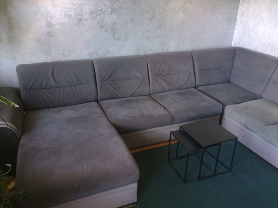 Duży narożnik C , kolor szary