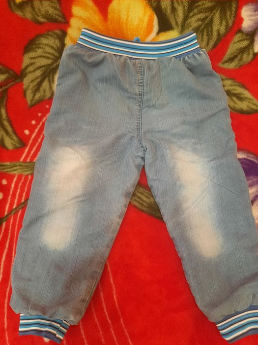 Джинси зимові теплі на травці розмір 104