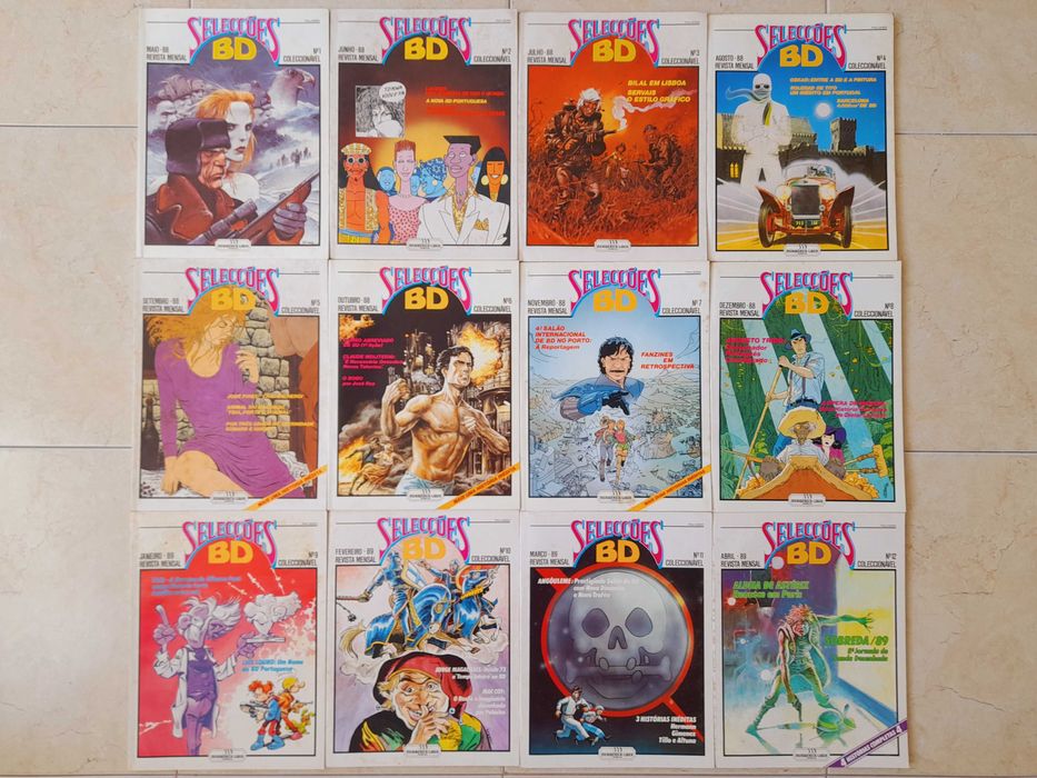 Selecções BD 1ª série 1 a 44 (coleção completa)