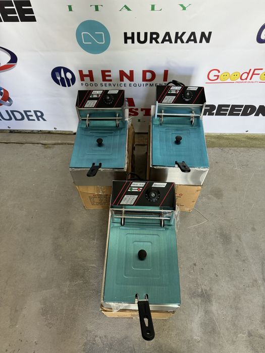 Фритюрниця Професійна Електрина Обєм 6 Літрів Нові!