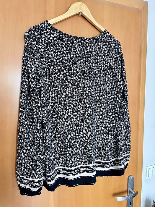 Piękna bluzka BOHO z ozdobnym wiązaniem 48