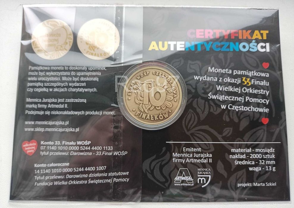 10 Finałków 33 Finał WOŚP 2025 - Wysyłka #3