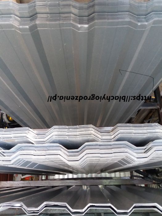 Blacha Tanie Blachy Trapez Trapezowa Ocynk Kolor Płot NASIELSK