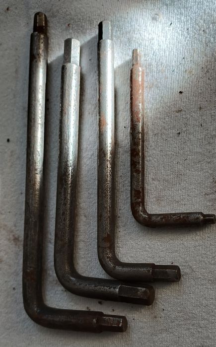 Zestaw kliczy imbusowych imbus stare