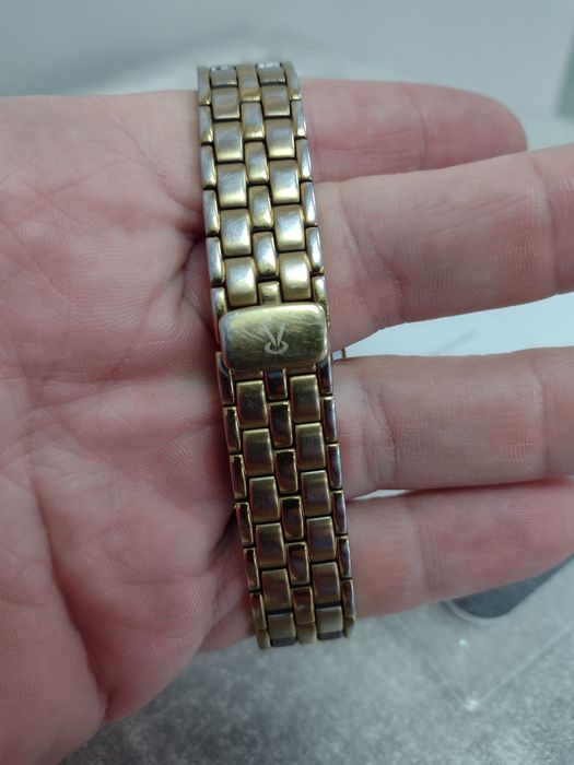 Годинник  Швейцарія ROMANSON Adel , сапфірове скло, Позолота 23ct