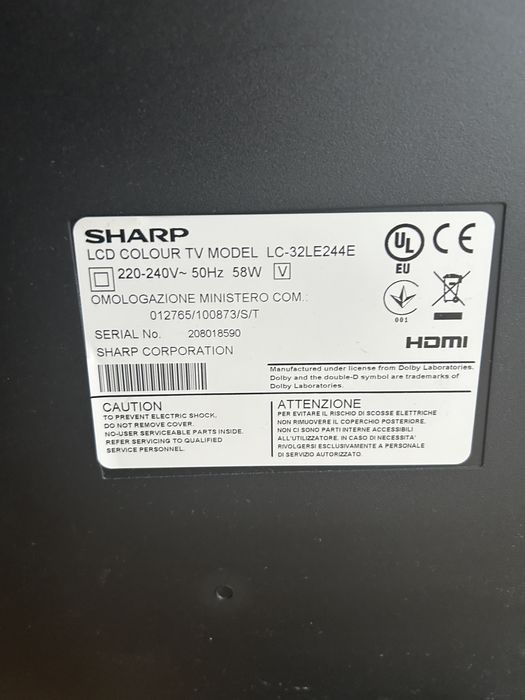Telewizor Sharp 32 cale
