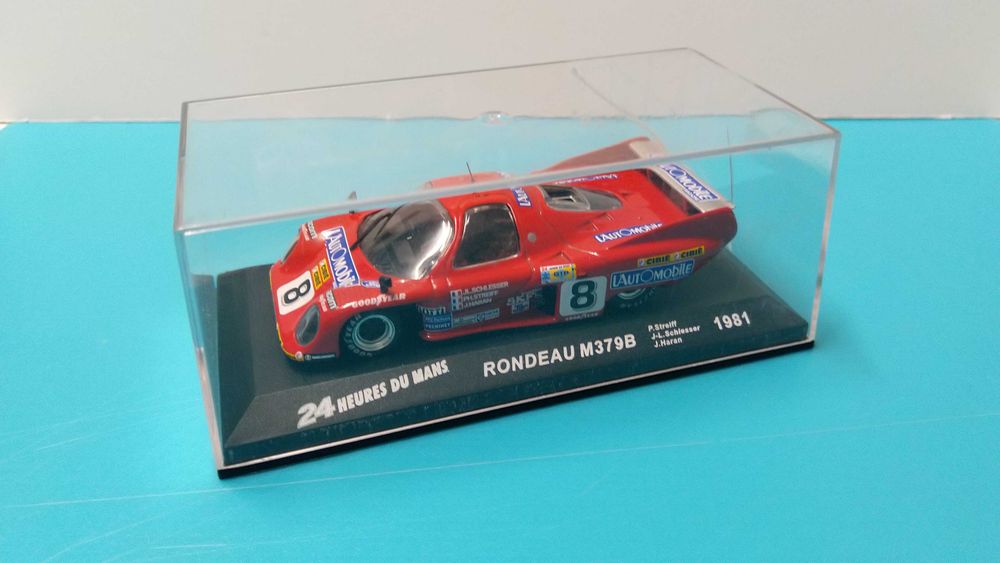 Rondeau M379B #8: 24h Le Mans 1981 (Venc Classe) - Miniatura IXO Collections 1/43