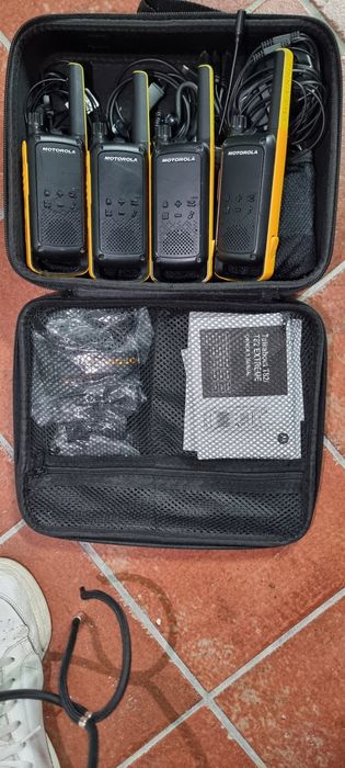 walkie talkies como novos