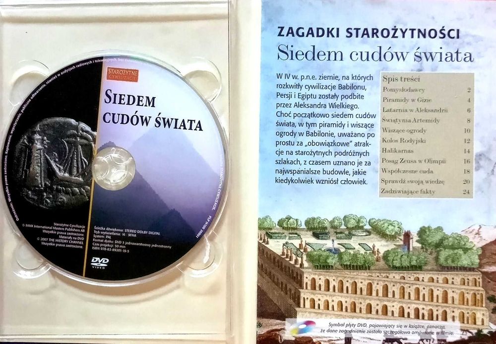 333 DVD Zagadki Starożytności Siedem Cudów Świata (DP) (16)