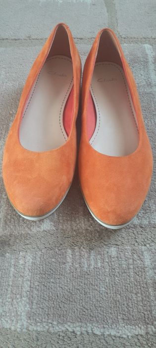 Туфлі Claks замш устілка 26.5 см