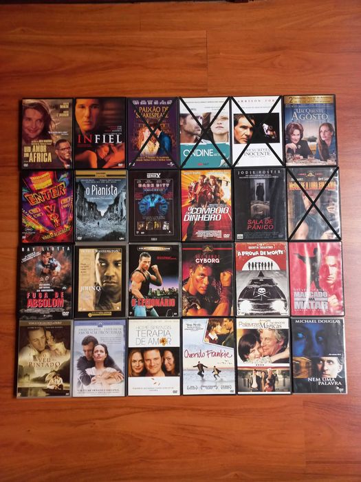 139 Dvds Originais 2€