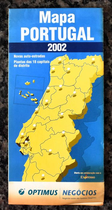 6 Antigos mapas das estradas de Portugal e Espanha