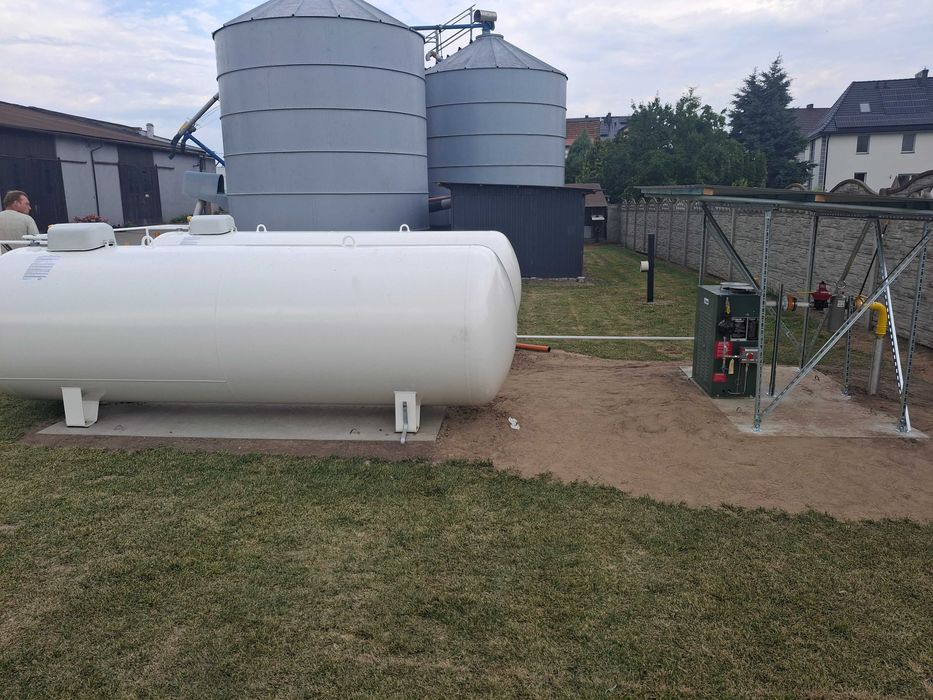 Zbiornik na gaz płynny LPG 2,7m3 - ogrzewanie gazowe