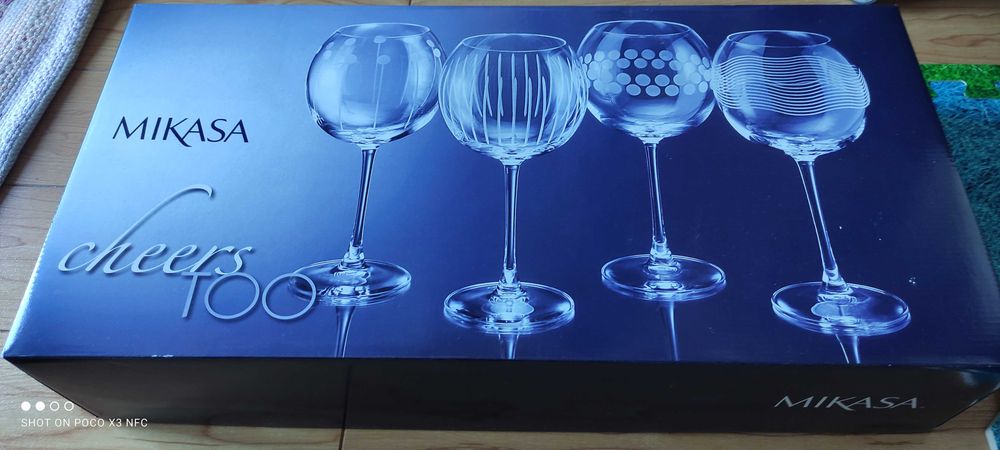 Novo preço. Copos cristal rigorosamente novos