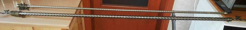 Karnisz Metalowy podwójny 160cm