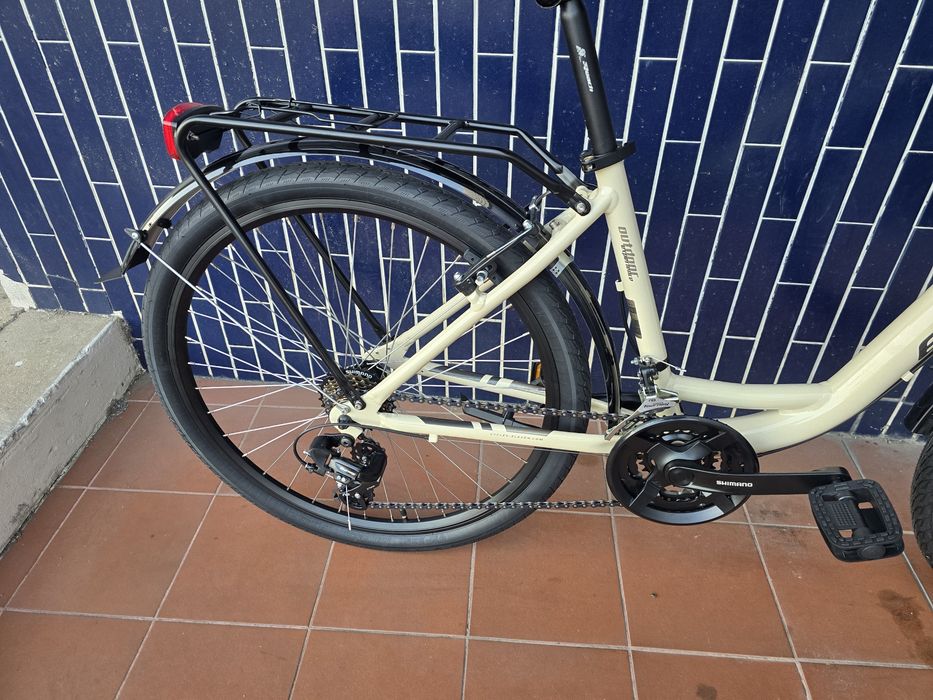 Bicicleta de cidade de aluminio