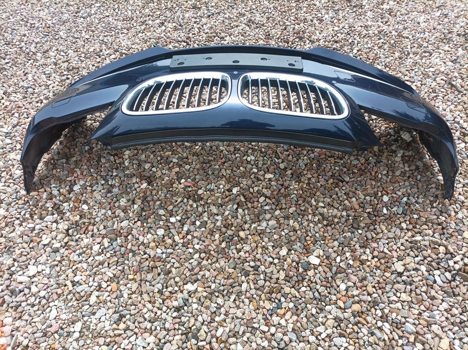 BMW F01 F02 przedni zderzak kompletny LIFT  IMPERIAL BLUE