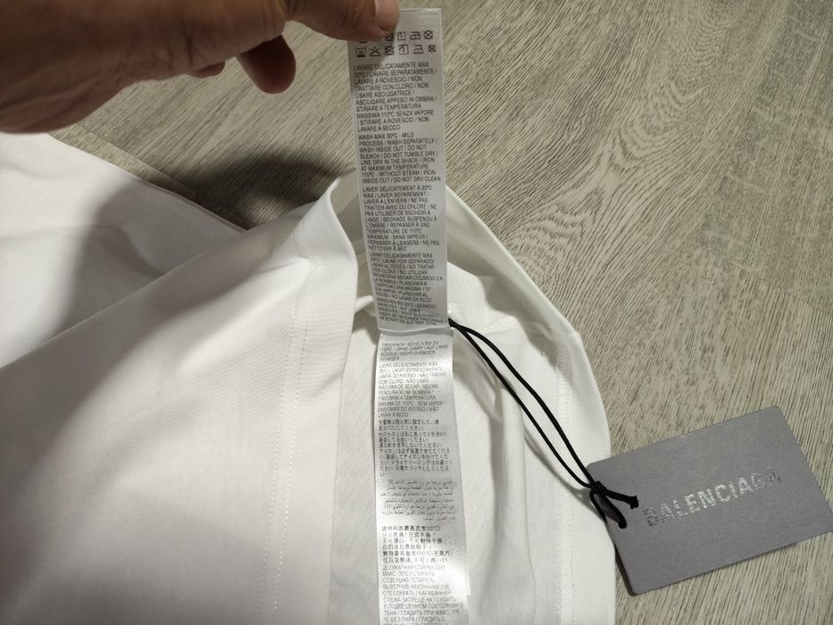 Balenciaga t-shirt Size M white New