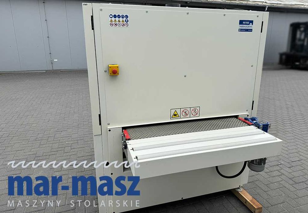 Szlifierka szerokotaśmowa SCM typ DMC30 RCS 110, 2 agregaty szlifujące + trzewik, 15kW