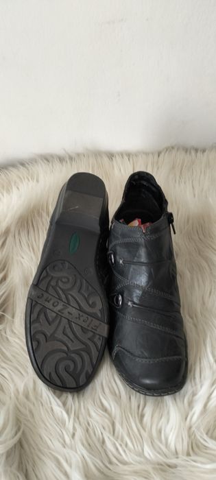 Botki damskie skórzane Reflexan roz 39