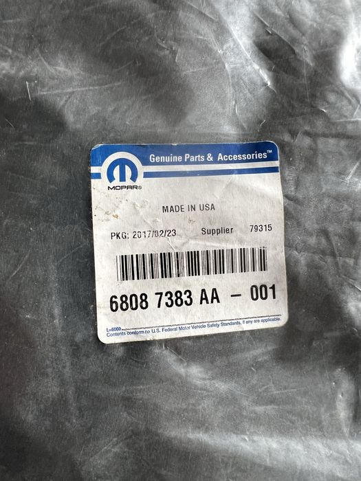 Freedom Top Storage Bag - MOPAR para jeep wrangler