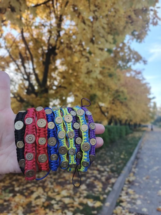 Тактичні браслети з гільзами