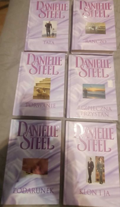 Danielle Steel - zestaw 24 książek wyd. Amber
