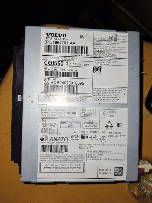 Czytnik Nawigacji GPS volvo v40 v60 s60 xc60 i inne