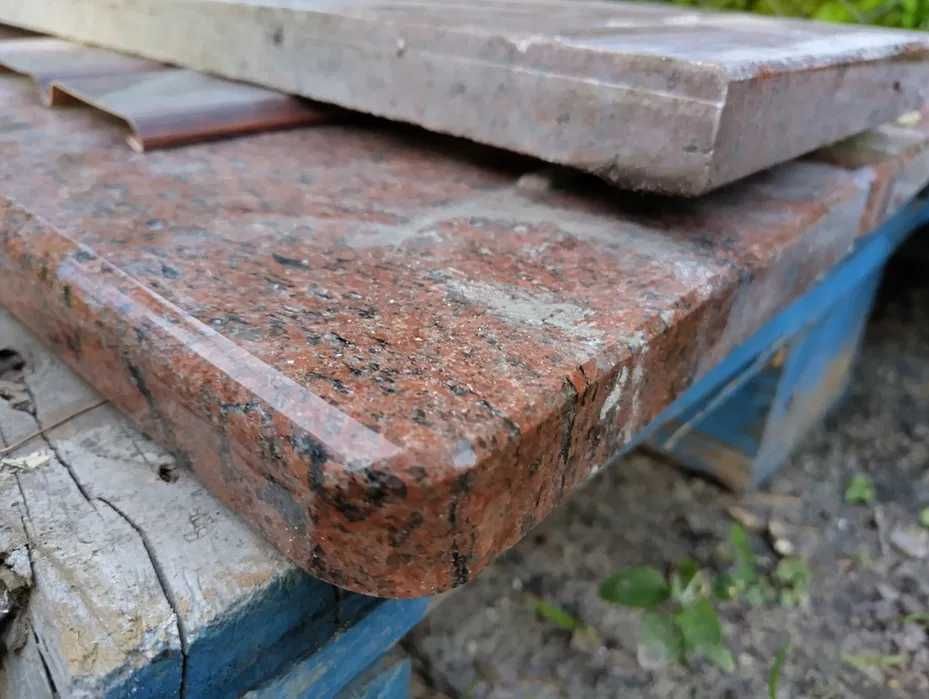 Parapet granitowy ok 70cm demontaż