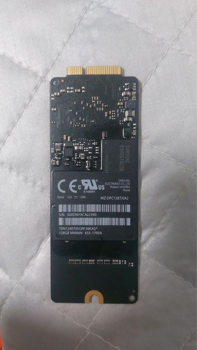 Твердотільний накопичувач SSD Samsung MZ-DPC128T