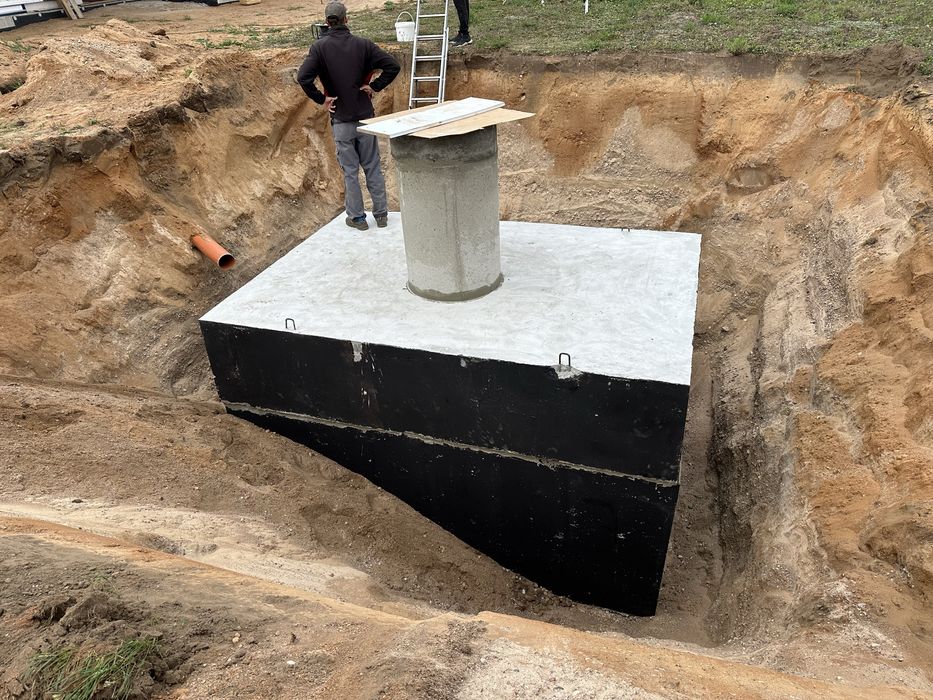 Płaska Szambo betonowe, piwniczki