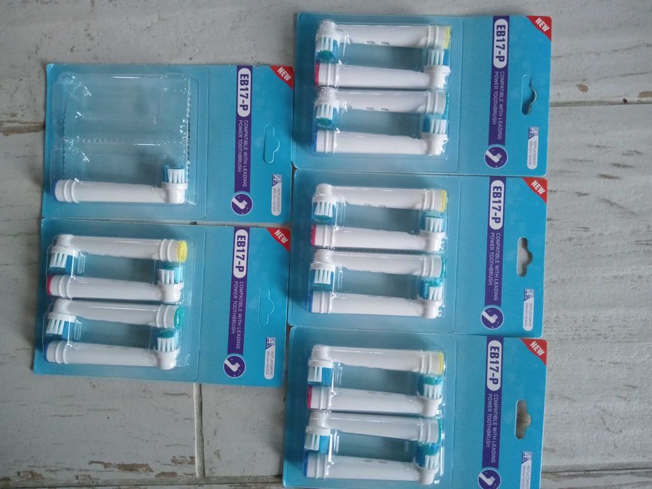 Końcówki do szczoteczki elektrycznej typu OralB