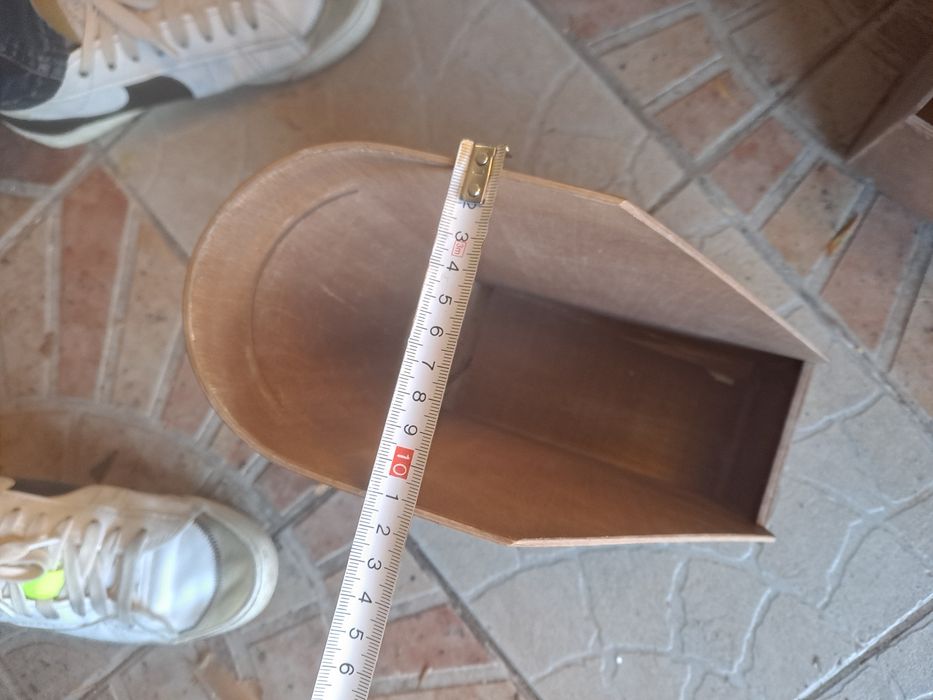 Segregatory drewniane na płyty winylowe itp