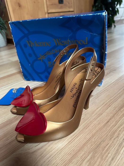Vivienne Westwood melissa ブラック ハイヒール38 Vivienne Westwood melissa ブラック ハイヒール38 Melissa x