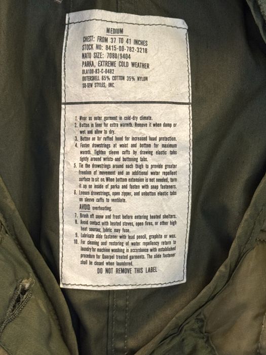 Parka M65 M-65 Medium jak XL