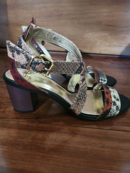 Sandały na słupku MEXX r 38 NOWE