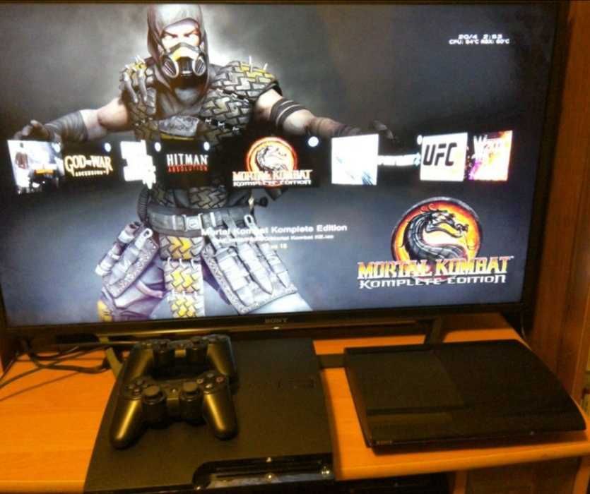 PS4Slim(GTA5/RDR2/Cyberpunk/MK/Spider/Fifa24Online)+2джойстика,камера!