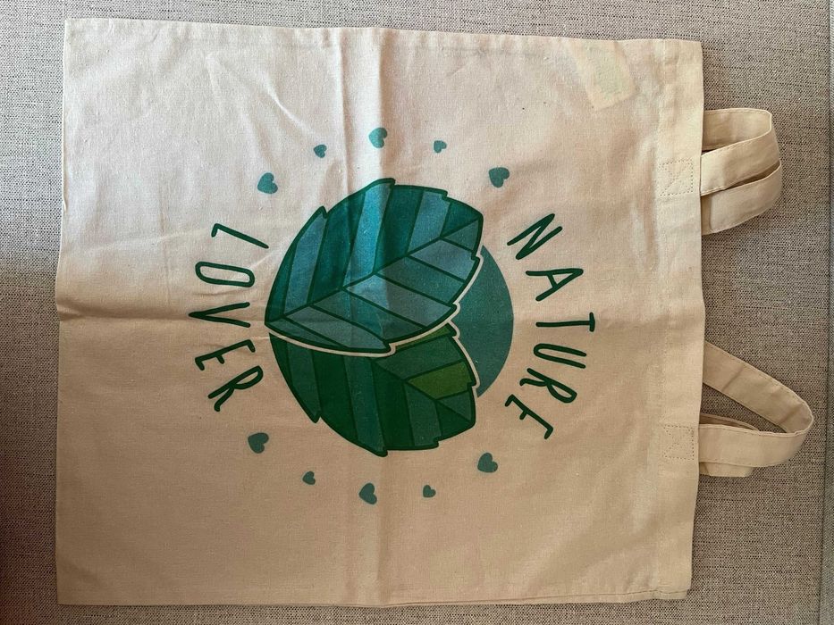 Tote Bag Orgânica "Nature Lover" | Algodão Orgânico