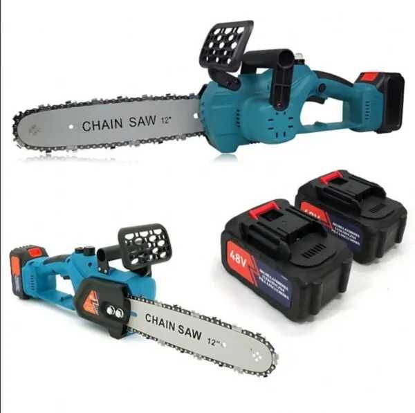 Акумуляторна ланцюгова пила 48V з масляним баком шина 30см