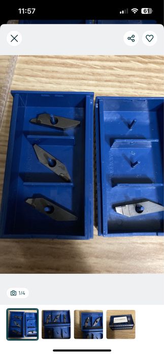 Lâminas pastilhas CNC torno / fresadora tornear