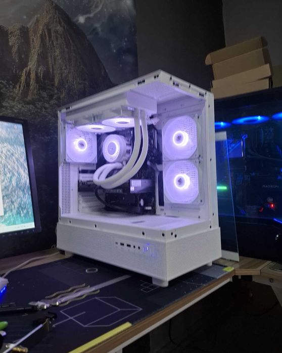 I9 14900KF / RTX 5070 / NOWY KOMPUTER DO GIER / Chłodzenie Wodne BIAŁY